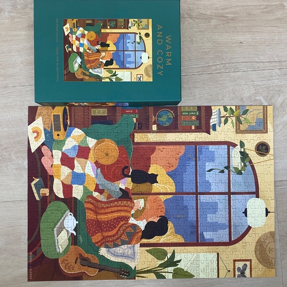 6 HOBBRY 500 piece puzzles - Picture 13 of 13